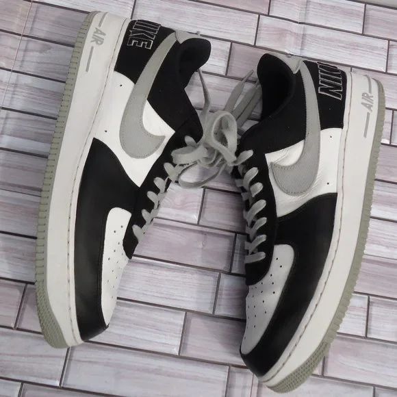 SIZE 13. NIKE AIR Force 1 Low '07 EMB Raiders sneakers shoes.